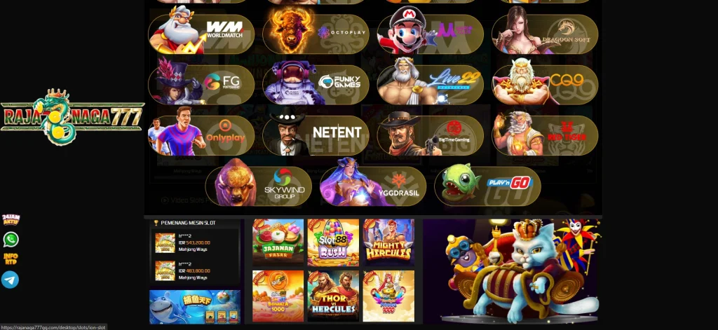 rajanaga777 slot providers