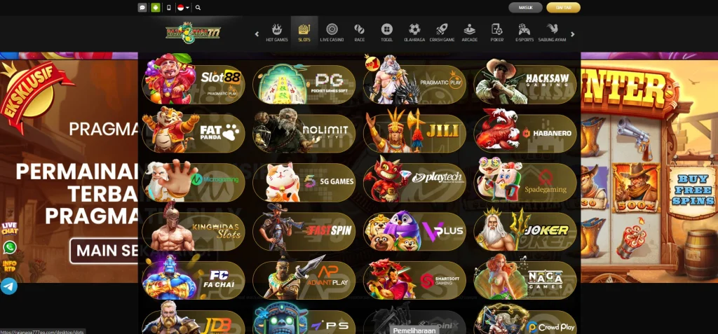 rajanaga777-slot-game-list