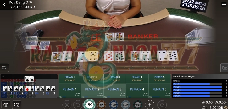 Live Casino-Pok Deng