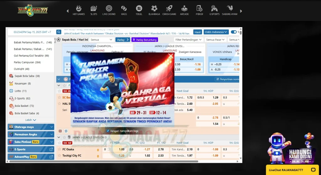 rajanaga777 sportsbook